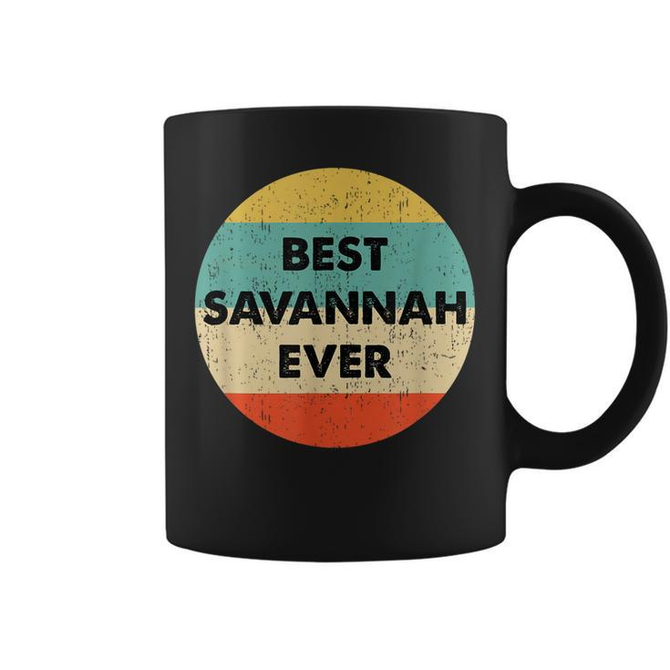 Savannah Name Gift Coffee Mug