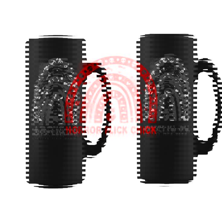 Scary Horror Movie Horror Flick Chick Rainbow Scary Coffee Mug