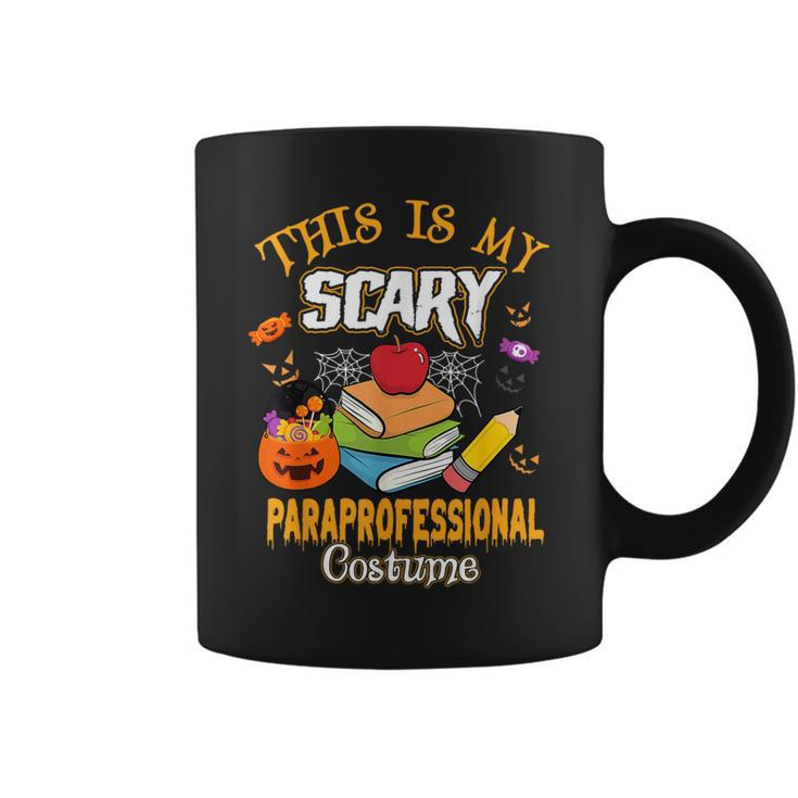 This Is My Scary Paraprofessional Costume Halloween Coffee Mug