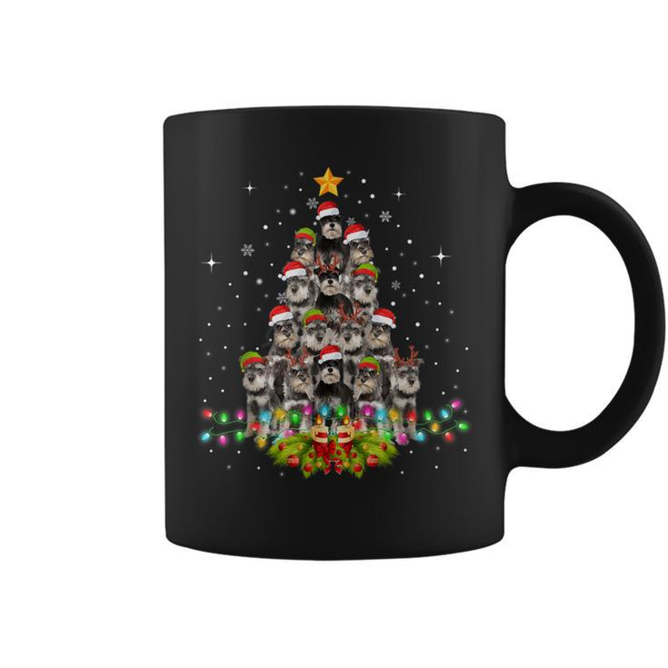 Schnauzer Dogs Tree Christmas Sweater Xmas Pet Animal Dog Coffee Mug