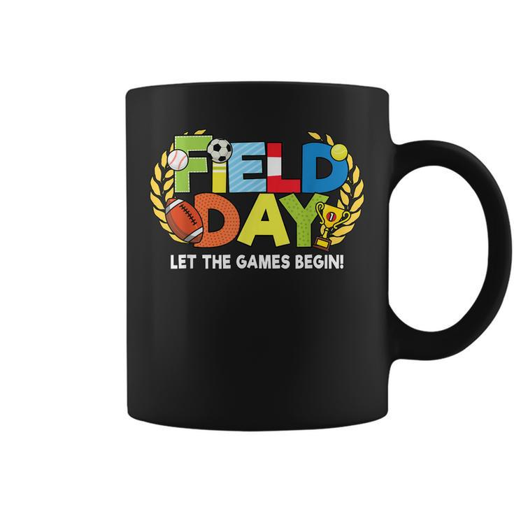 School Field Day Teacher Let The Games Begin Field Day 2022 Coffee Mug