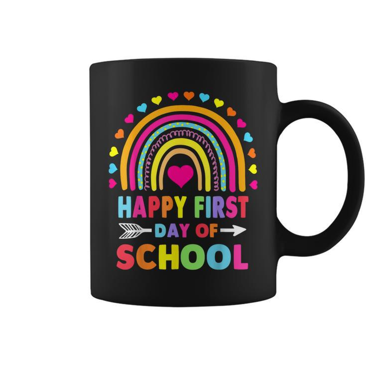Back To School Happy First Day Of School For Teachers Coffee Mug