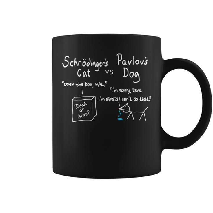 Schrodinger's Cat And Pavlov's Dog Science Geek Quote Coffee Mug