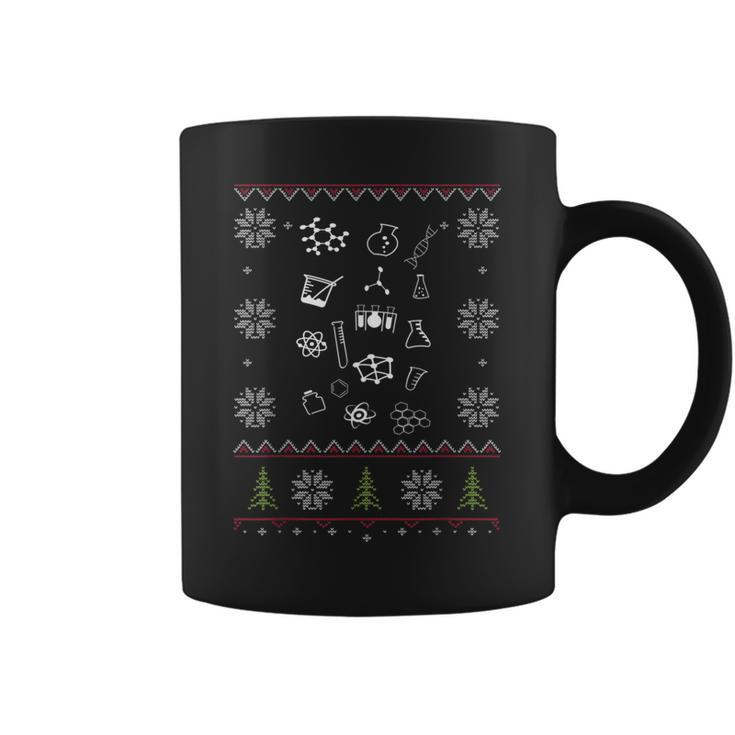 Science Chemistry Ugly Sweater Christmas Coffee Mug