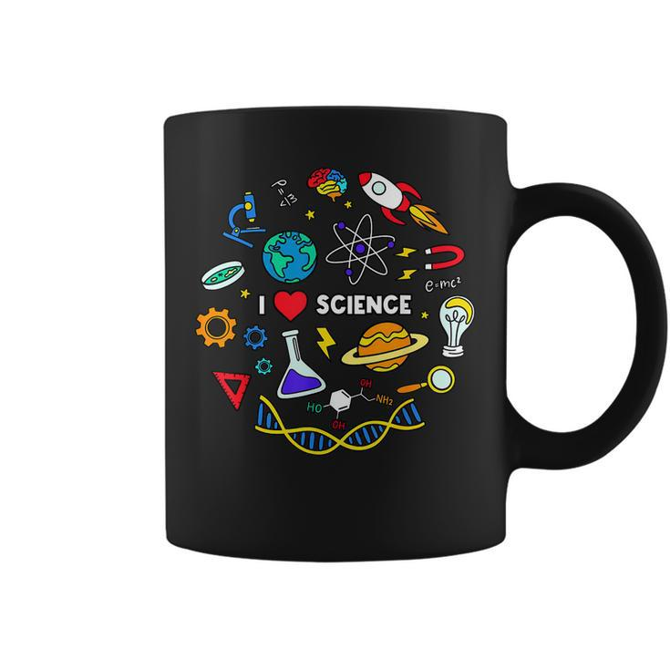 Science Lover Chemistry Biology Physics Love Science Coffee Mug