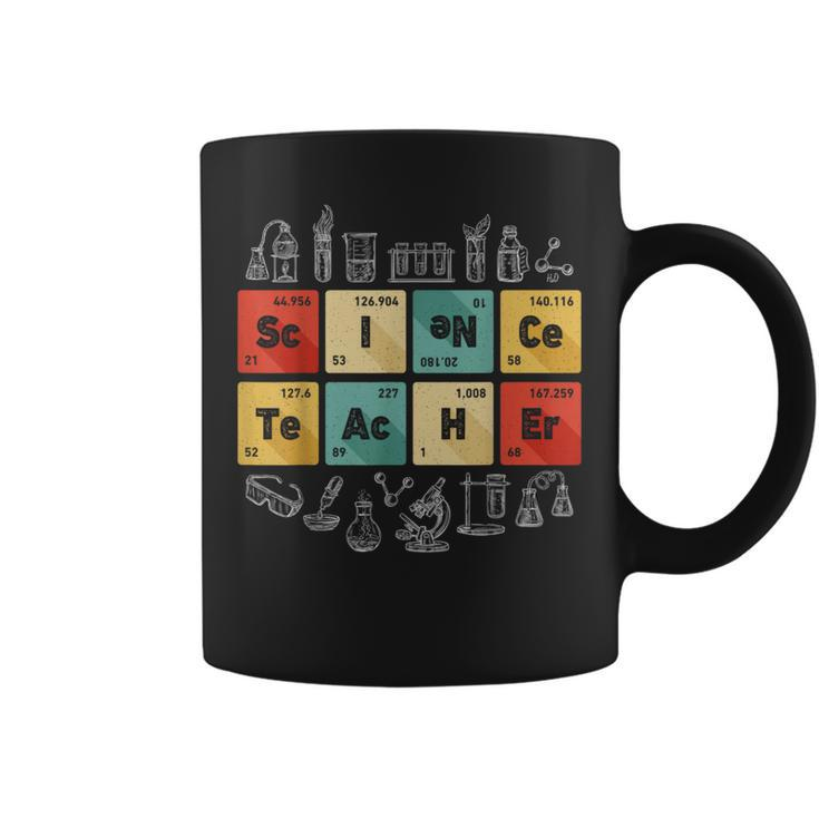 Science Teacher Chemistry Periodic Table Of Elements Coffee Mug