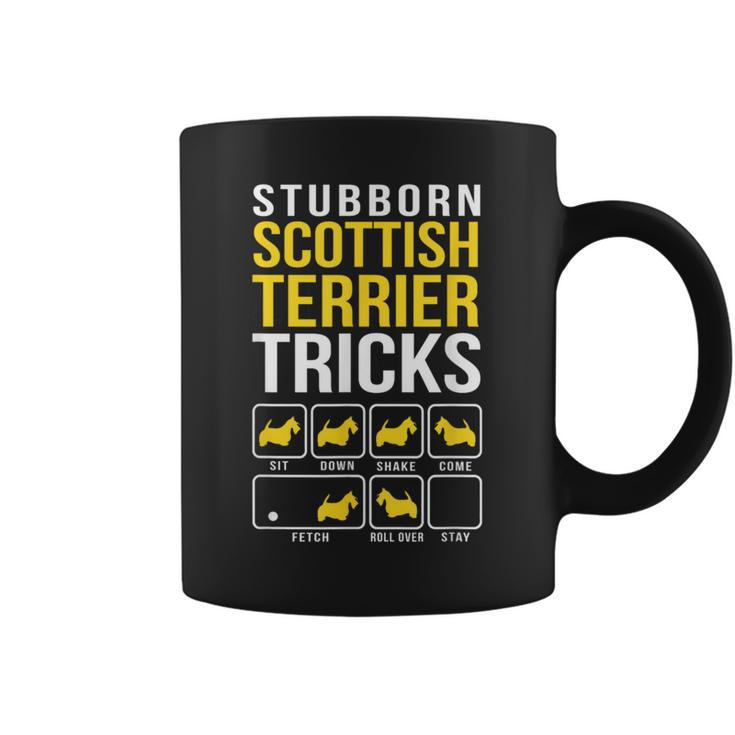 Scottish Terrier Stubborn Tricks Coffee Mug
