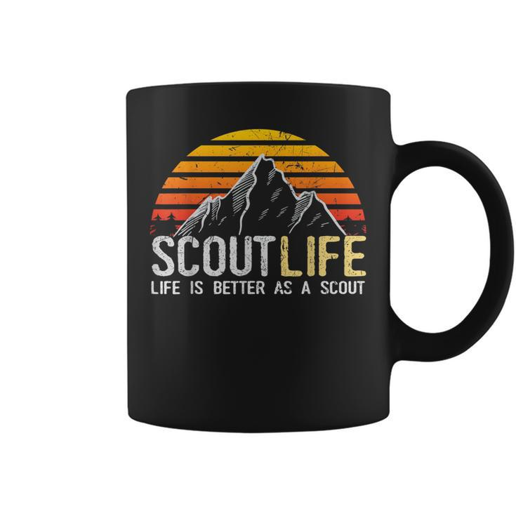 Scout Life And Life Is Better As A Scout  Scouting   Coffee Mug