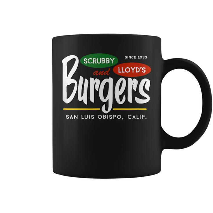 Scrubby & Lloyd's Burgers San Luis Obispo California Coffee Mug