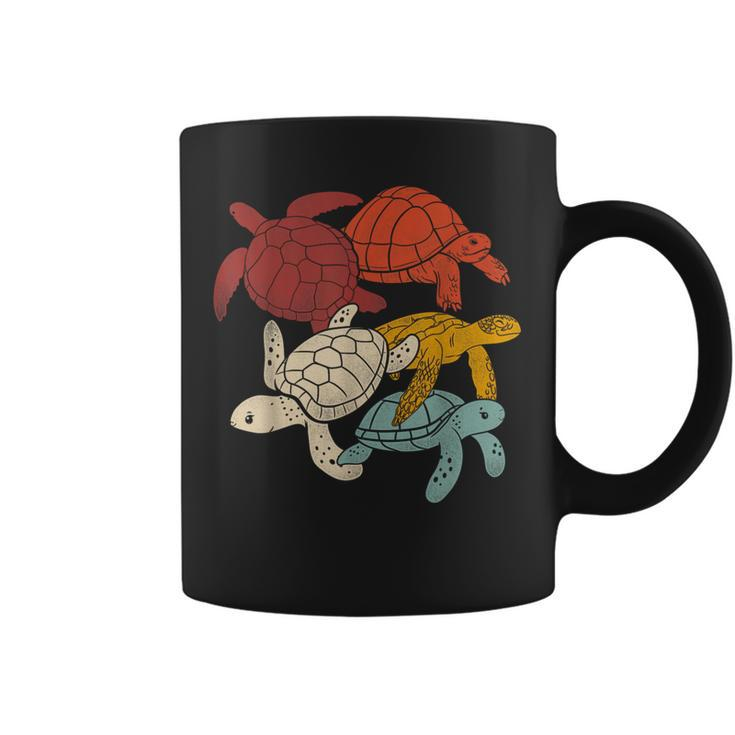Sea Turtle Tortoise Retro Vintage  Coffee Mug