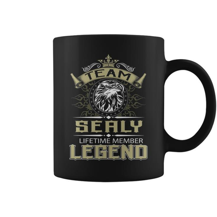 Sealy Name Gift Team Sealy Lifetime Member Legend Coffee Mug