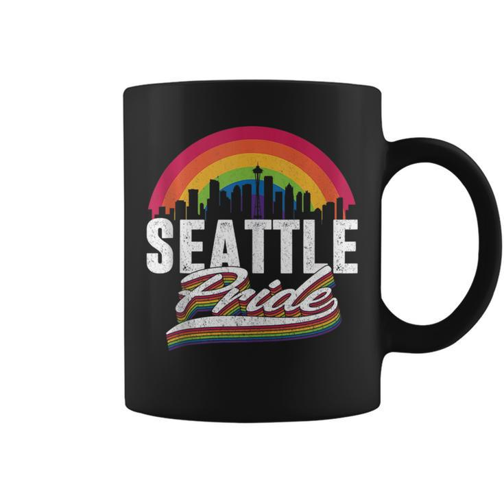 Seattle Lgbt Lesbian Gay Bisexual Rainbow Lgbtq Pride  Coffee Mug