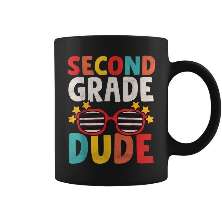 Second 2Nd Grade Dude First Day Of School Student Kids Boys  Coffee Mug