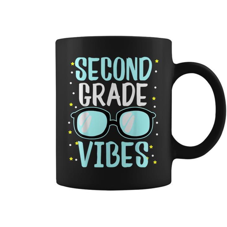 Second Grade Vibes Sunglasses 1St School Day Team 2Nd Grade  Coffee Mug