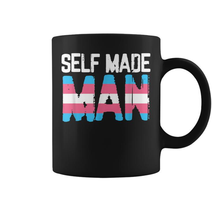 Selfmade Man Transgender Ftm Pride Lgbt Proud Trans People Coffee Mug