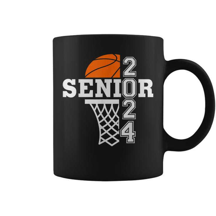 Senior Class Of 2024 Basketball Seniors Back To School Coffee Mug