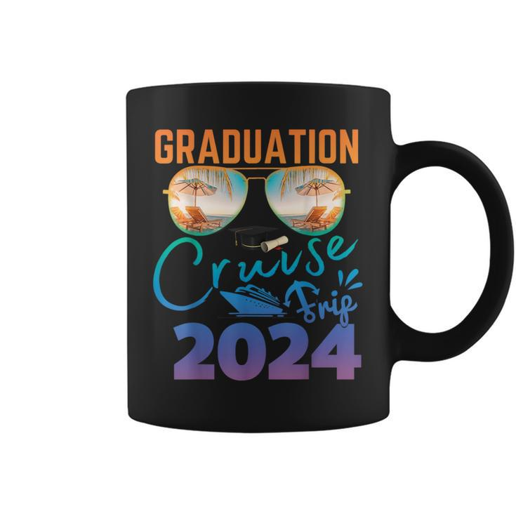 Senior Graduation Cruise Trip 2024 Ship Cruise Grad Trip Coffee Mug