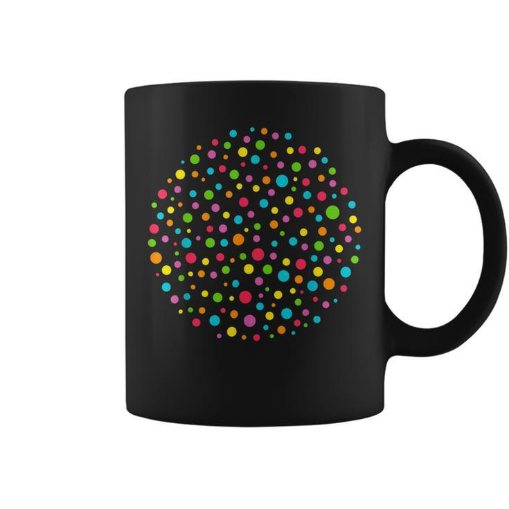 September 15Th Dot Day Multicolor Rainbow Polka Dot Coffee Mug