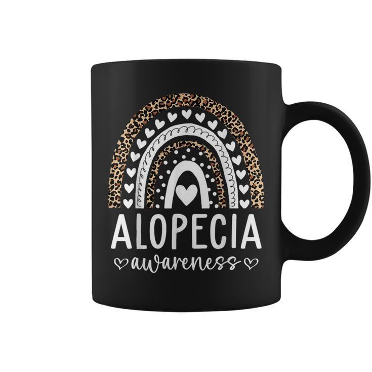 In September We Wear Blue Alopecia Areata Awareness Month Coffee Mug