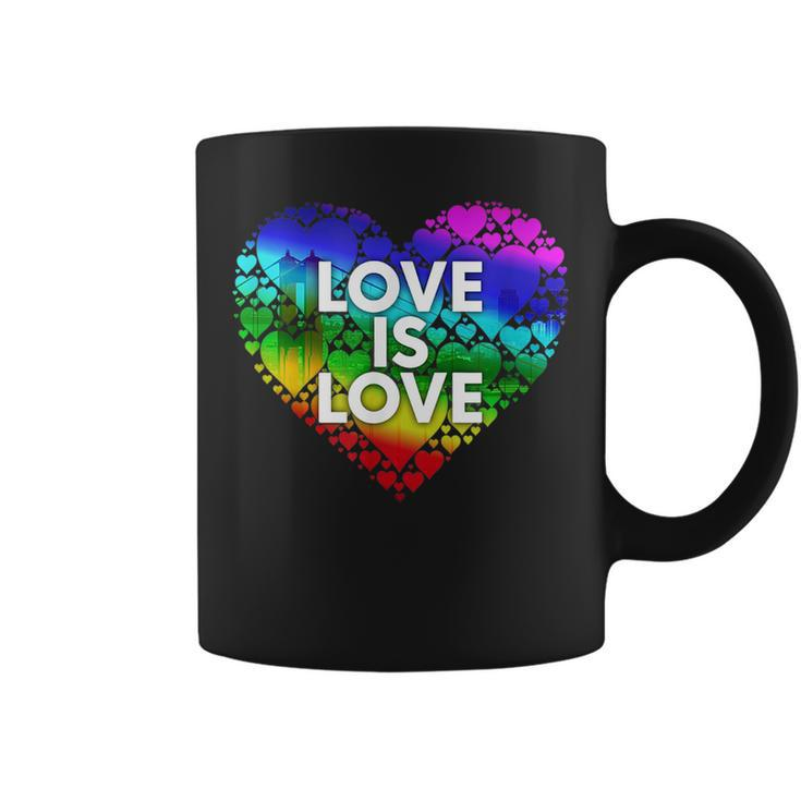 Sf Love Is Love Lgbt Rights Equality Pride Parade T  Coffee Mug