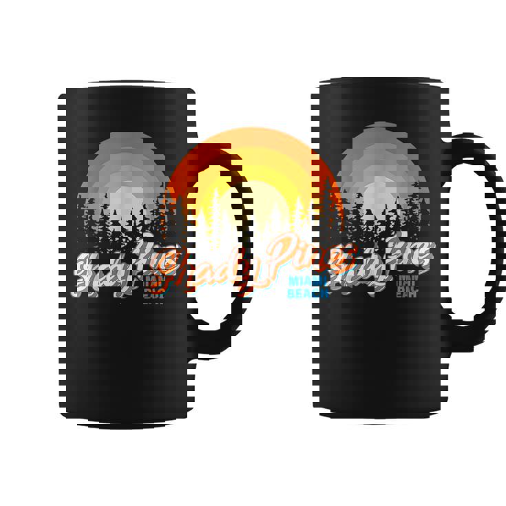 Shady Pines Miami Beach Florida Beach Summer Vacation Florida Gifts & Merchandise Funny Gifts Coffee Mug