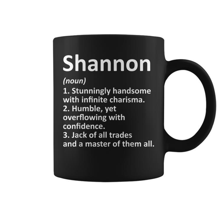 Shannon Definition Personalized Name Funny Birthday Gift Coffee Mug