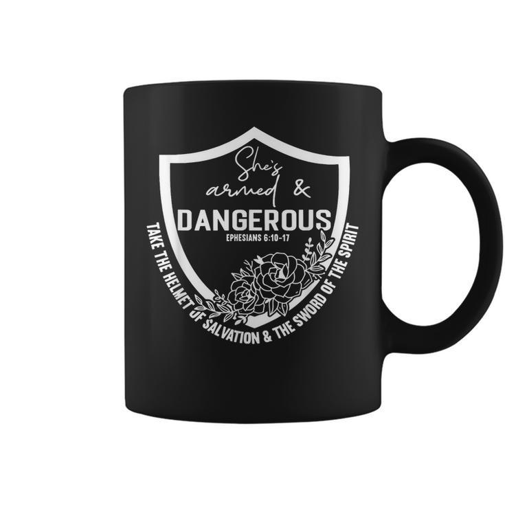 She Is Armed And Dangerous Coffee Mug