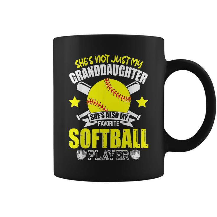 Shes Also My Favorite Softball Fathers Day  Coffee Mug