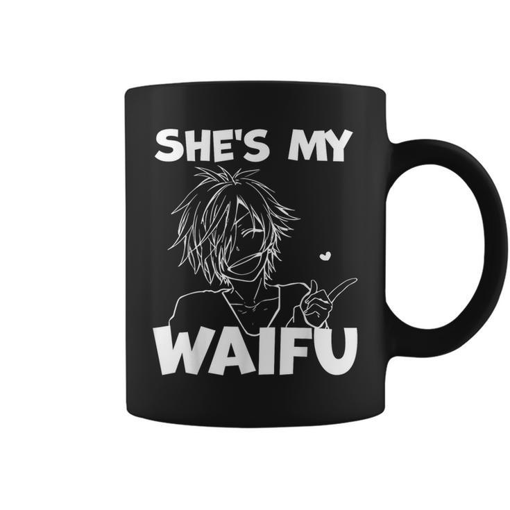 She's My Waifu Anime Matching Couple Boyfriend Coffee Mug