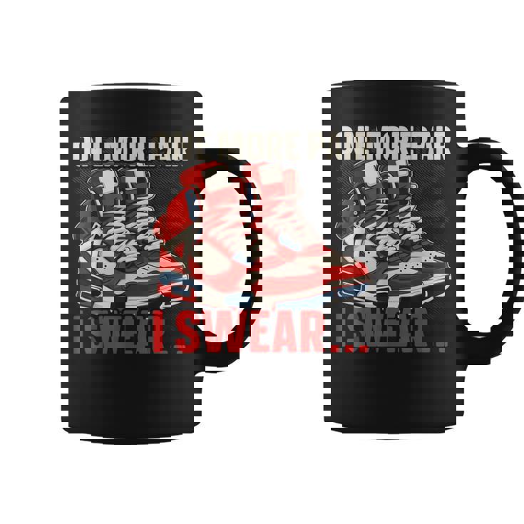 Shoe Collector Sneakerhead Shoe Lover I Love Sneakers Coffee Mug