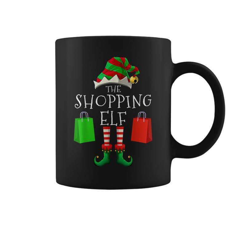 Shopping Elf Matching Family Group Christmas Party Coffee Mug