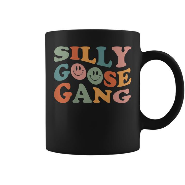 Silly Goose Gang Silly Goose Meme Smile Face Trendy Costume  Coffee Mug