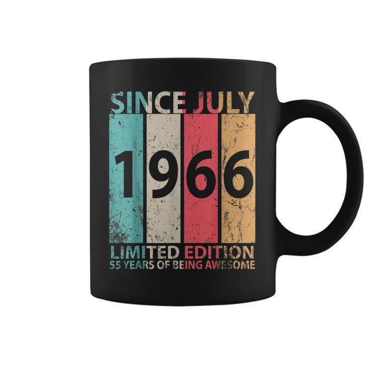 Since July 1966 Ltd Edition Happy 55 Years Of Being Awesome Coffee Mug
