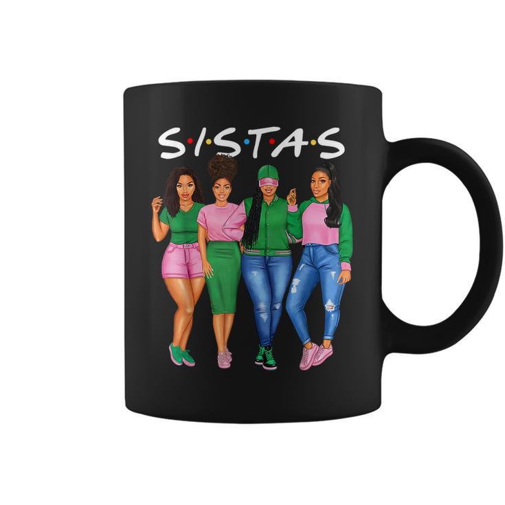 Sistas Melanin Black Black History Month African Queen Coffee Mug