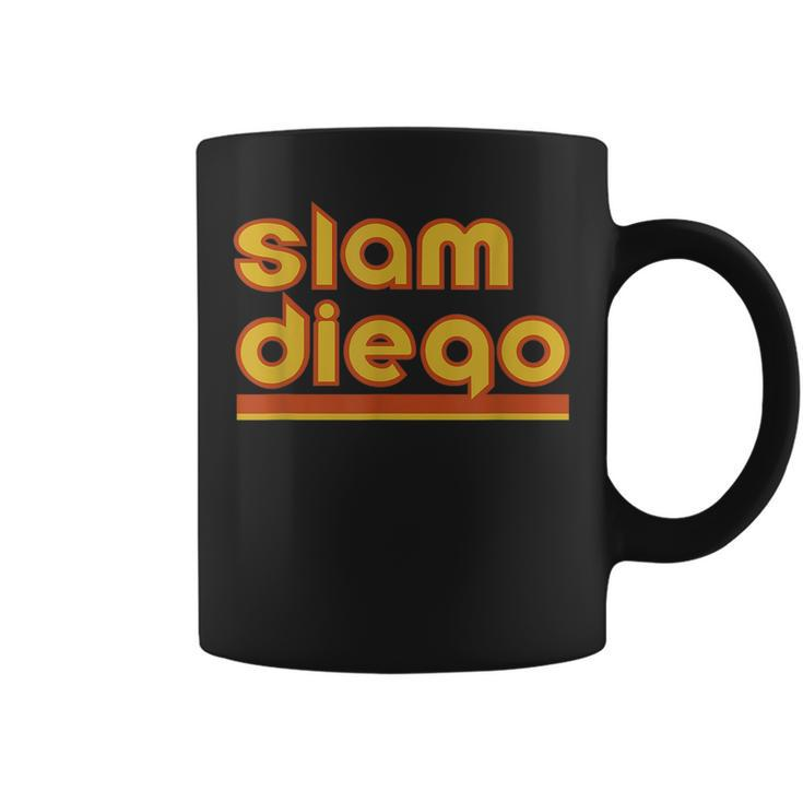 Slam Diego Funny Baseball Standard Baseball Funny Gifts Coffee Mug