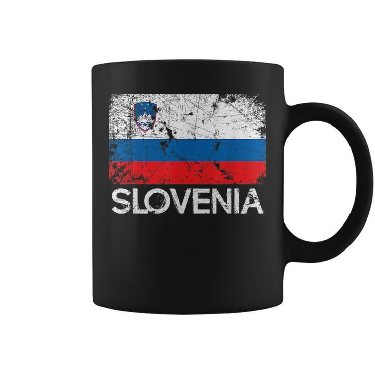 Slovenian Flag  | Vintage Made In Slovenia Gift Coffee Mug