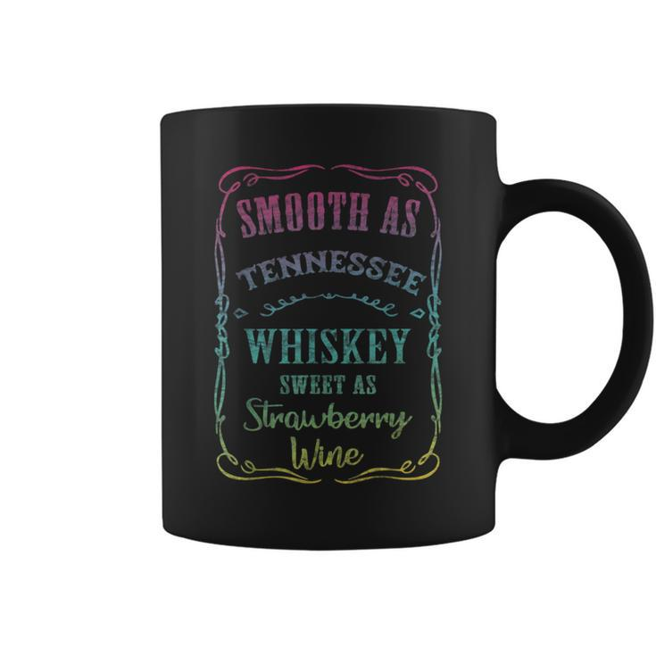 Smooth As Tennessee Whiskey Funny Humour  Vacation  Coffee Mug