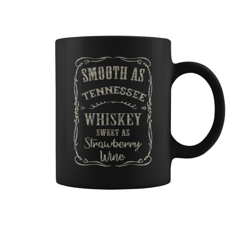 Smooth As Tennessee Whiskey Funny Humour  Vacation Coffee Mug