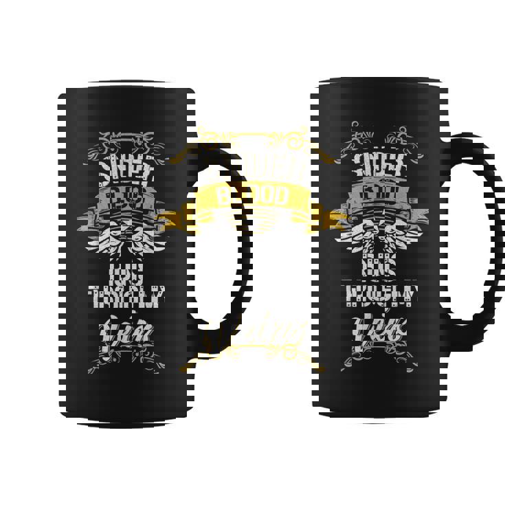 Snider Blood Runs Through My Veins Coffee Mug