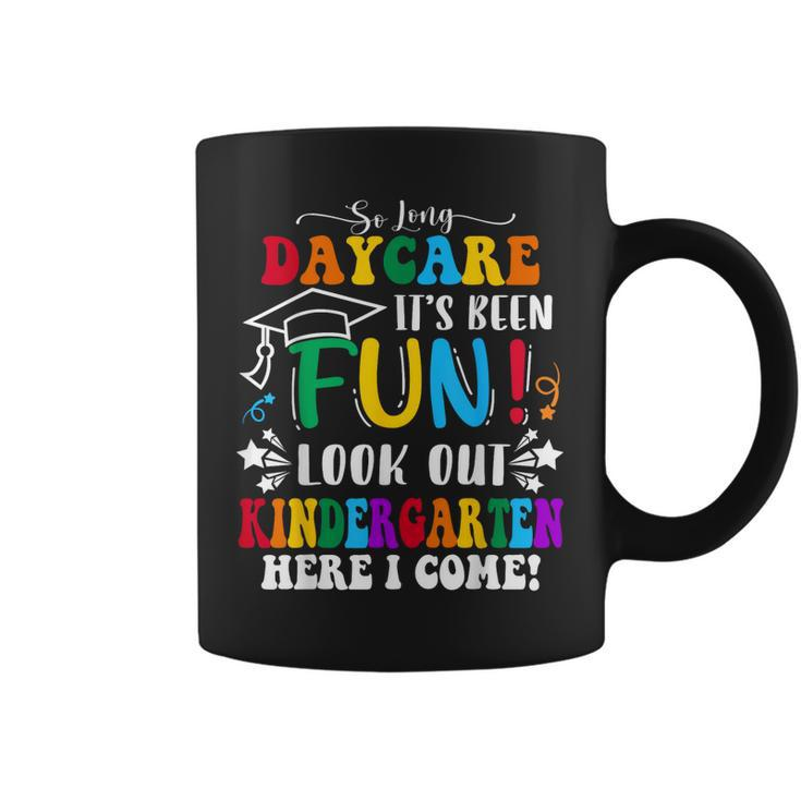 So Long Daycare Groovy Look Out Kindergarten Here I Come  Coffee Mug