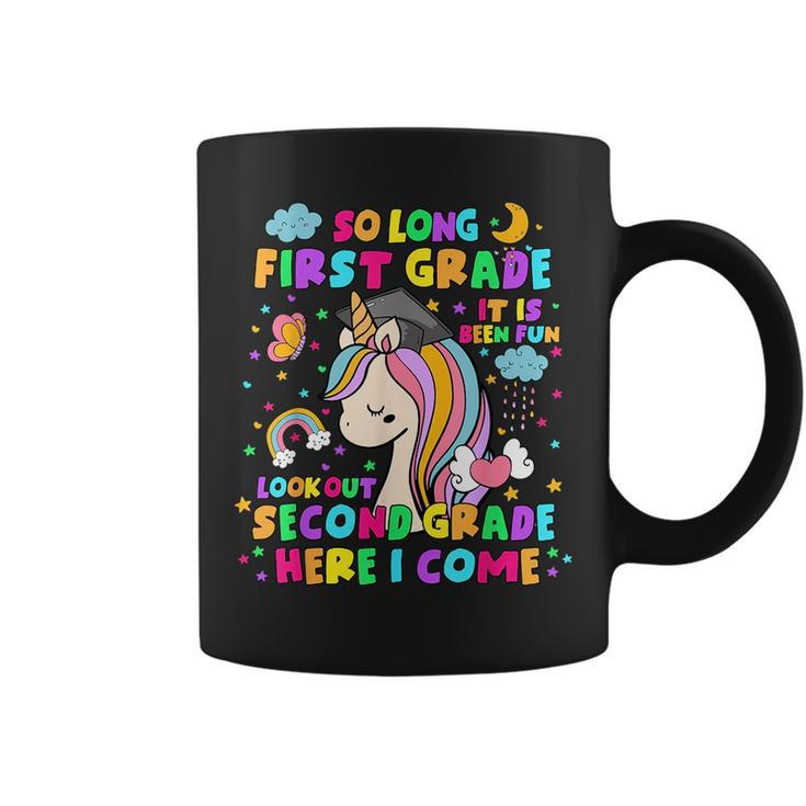 So Long First Grade Second Grade Here I Come Back To School  Coffee Mug