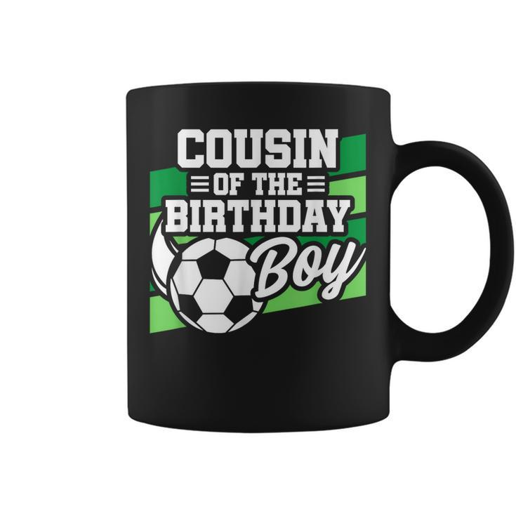 Soccer Birthday - Birthday Cousin - Boys Soccer Birthday  Coffee Mug