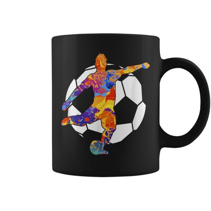 Soccer Player Sports Graphic  Soccer Graphic Coffee Mug