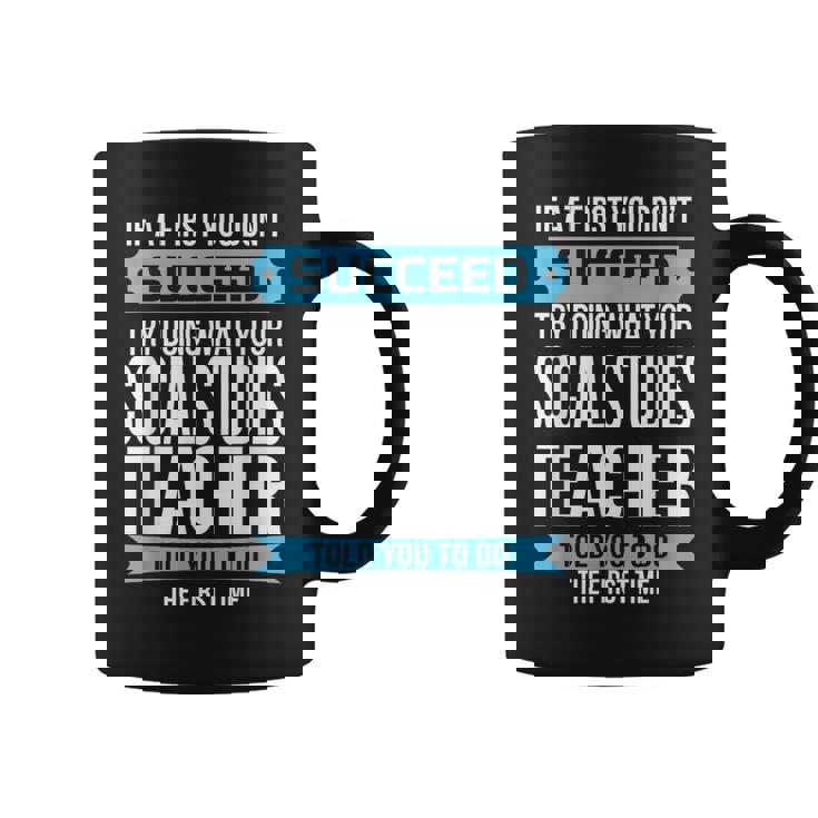 Social Studies Teacher  Funny Appreciation Gift Gifts For Teacher Funny Gifts Coffee Mug