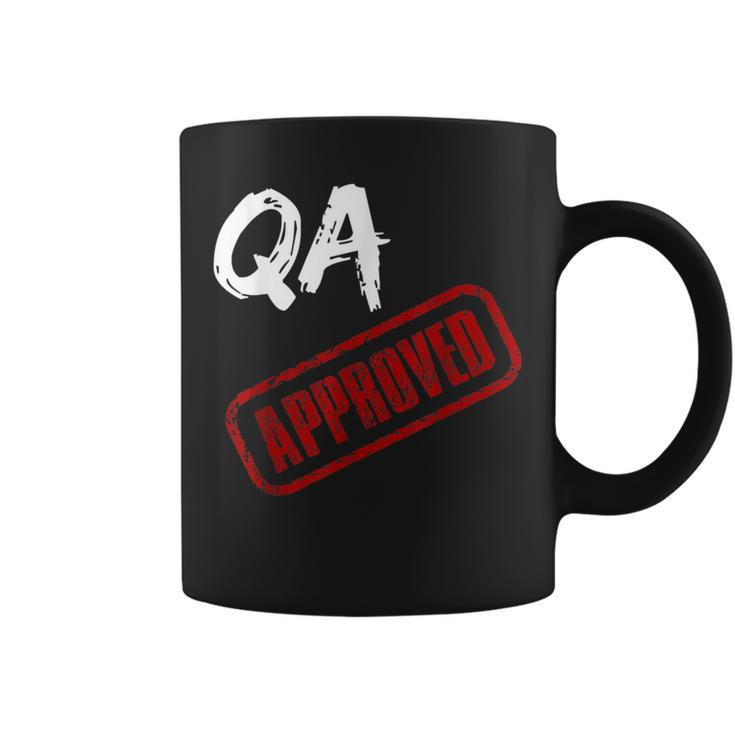 Software Qa Tester Qa Approved Coffee Mug