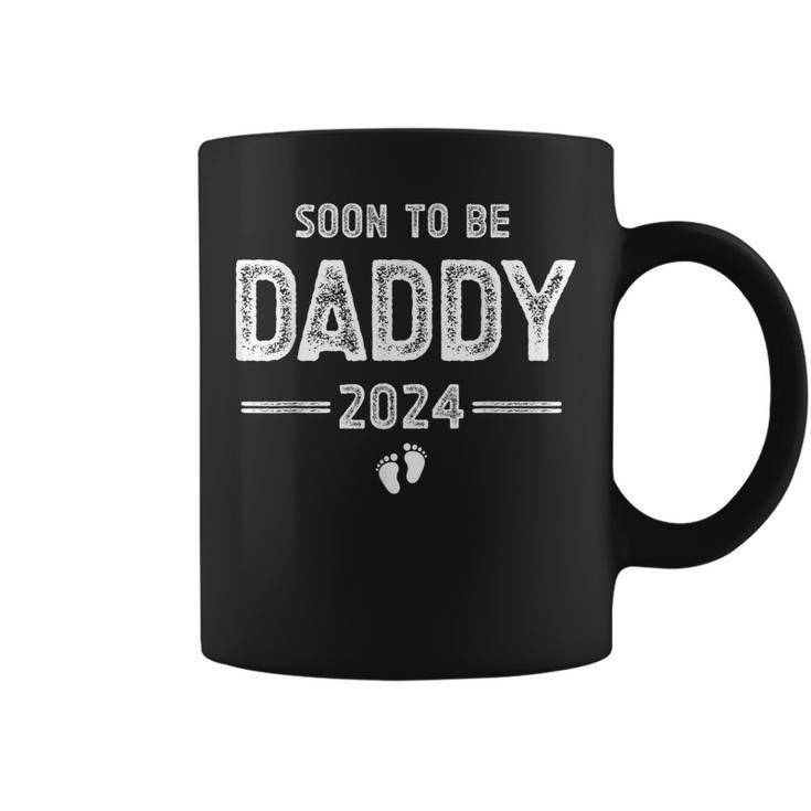 Soon To Be Daddy 2024 Promoted To Daddy Coffee Mug
