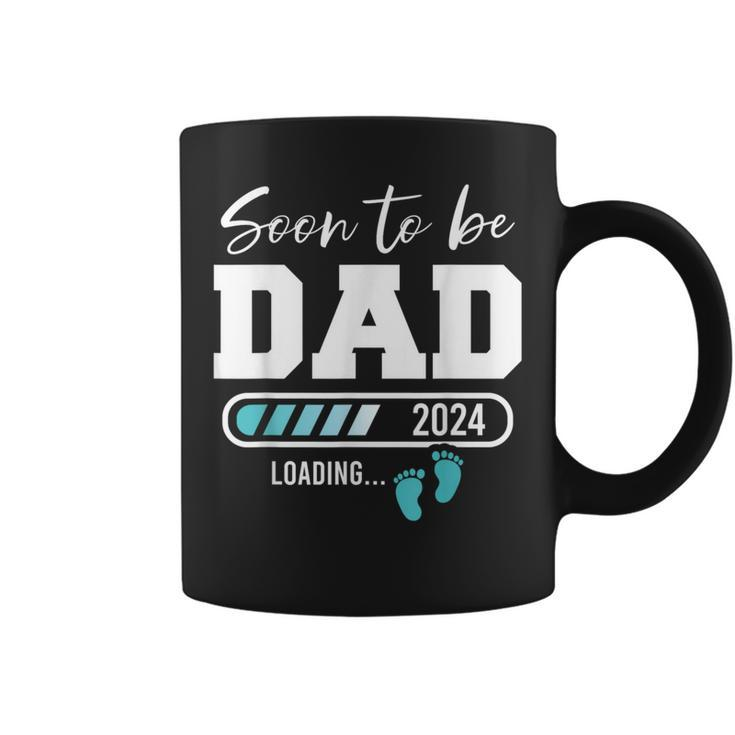 Soon To Be Dad Est 2024 New Dad Pregnancy  Coffee Mug