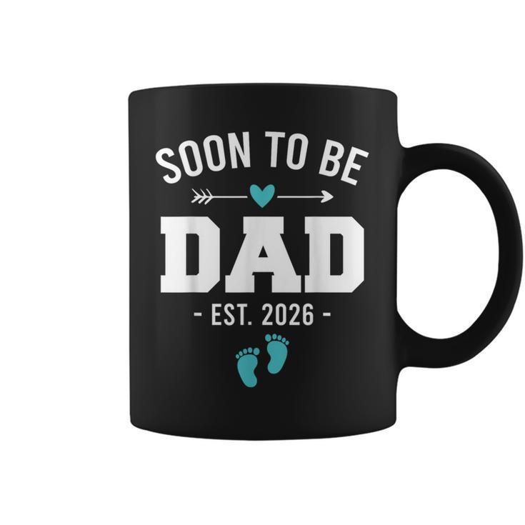 Soon To Be Dad Est 2026 New Dad Pregnancy  Coffee Mug