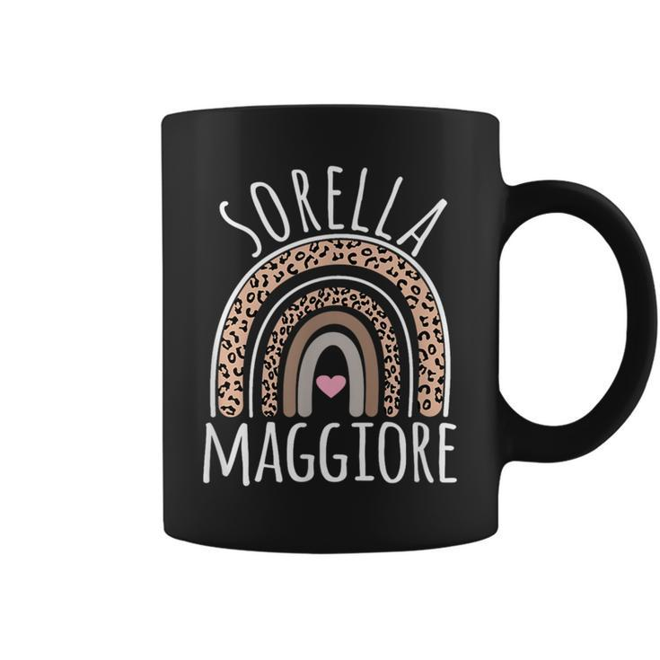 Sorella Maggiore Older Sister Italian Announcement  Coffee Mug
