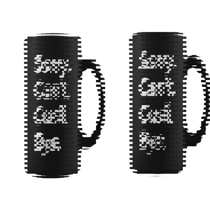 Sorry Can't Gusli Bye Musical Instrument Music Musical Coffee Mug